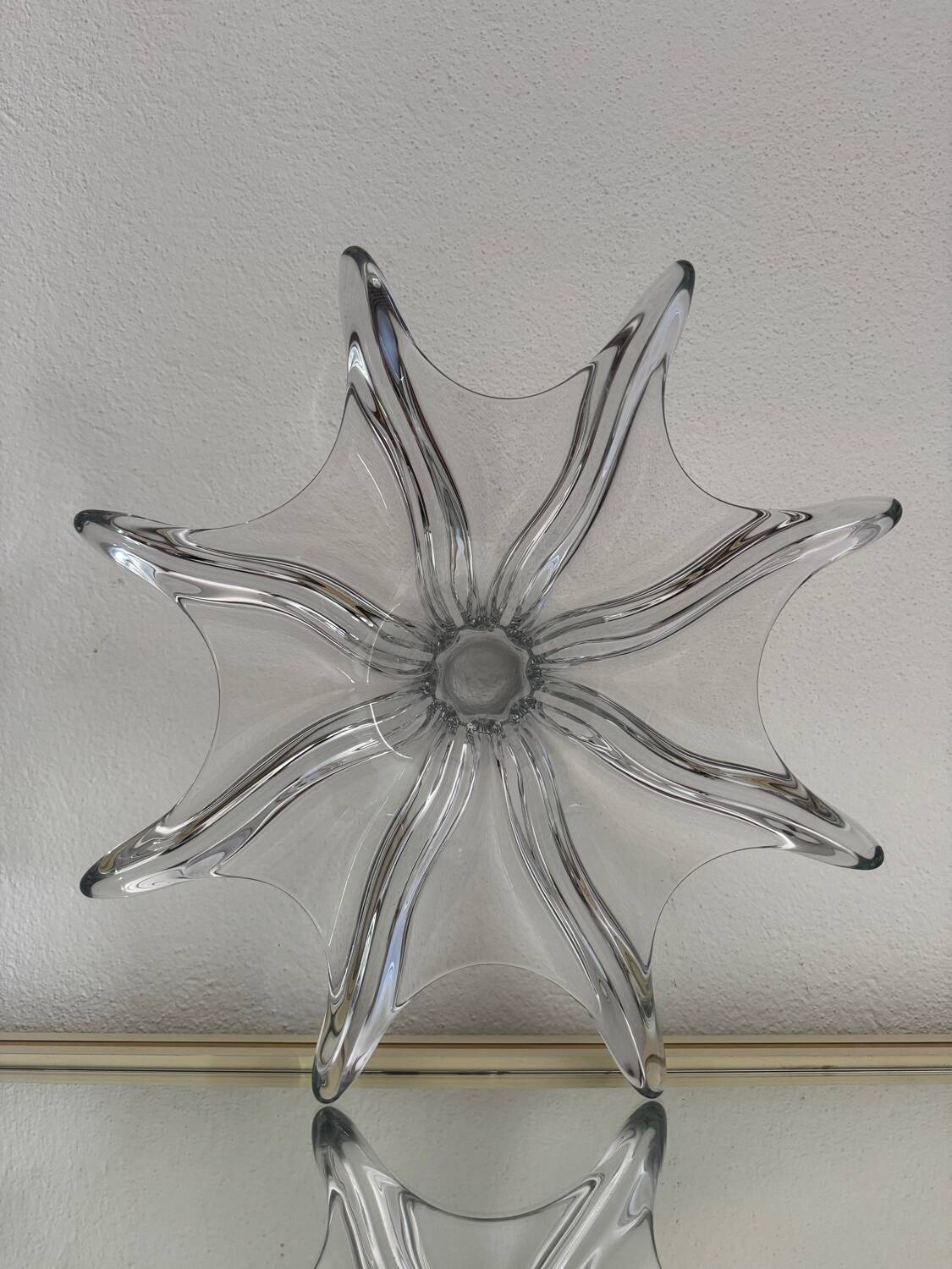 Vannes crystal star cup from the 60s