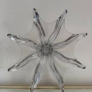 Coupe étoile en cristal de Vannes, années 60