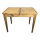 Antique wooden school desk with double lift-up tops.