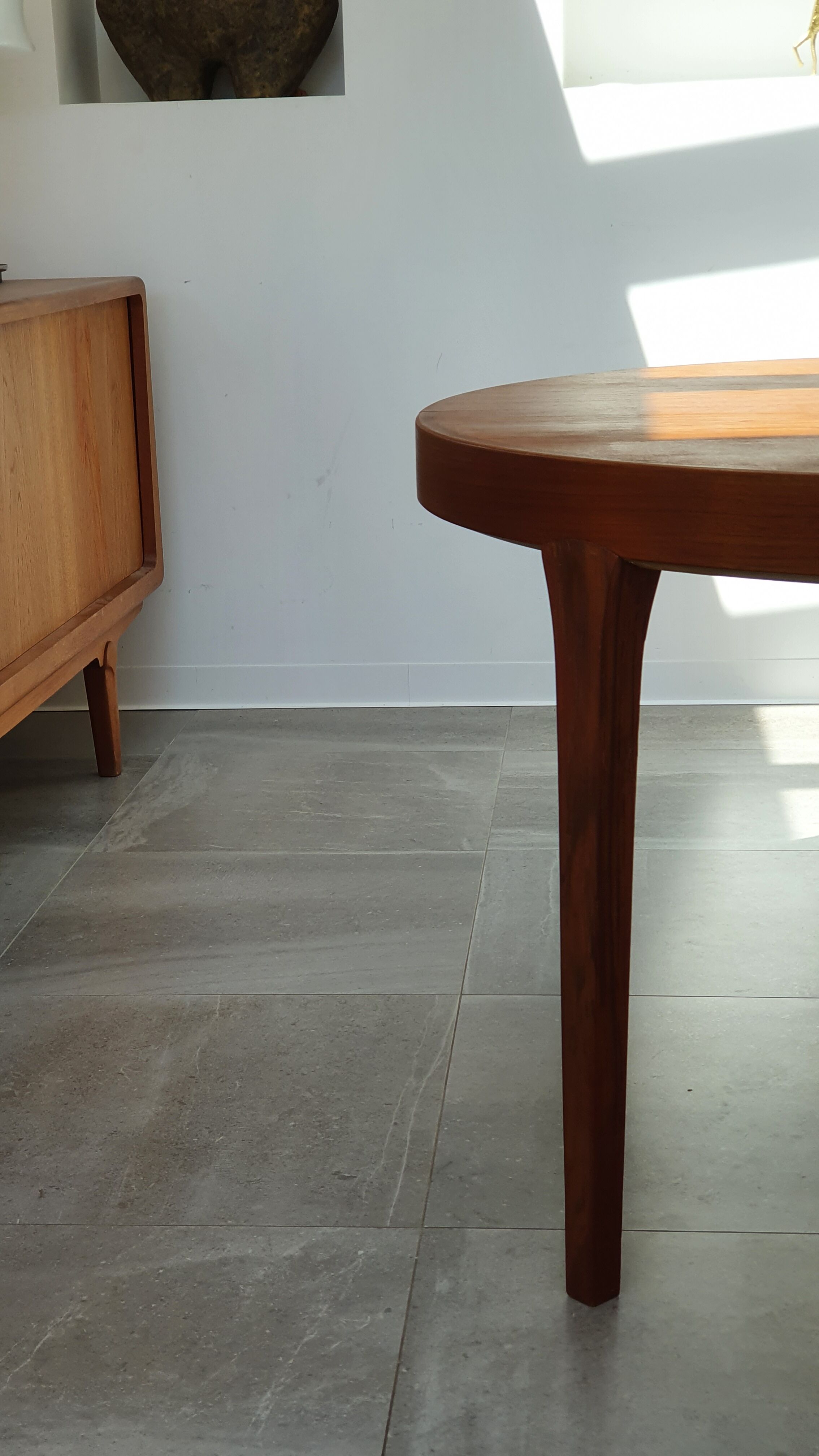 Teak dining table editor Gudme Mobelfabrik, Danish