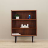 Bibliothèque en teck, design danois, années 1970, production : Danemark