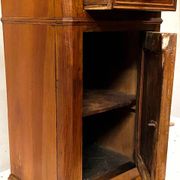 Louis Philippe bedside table in 19th century walnut