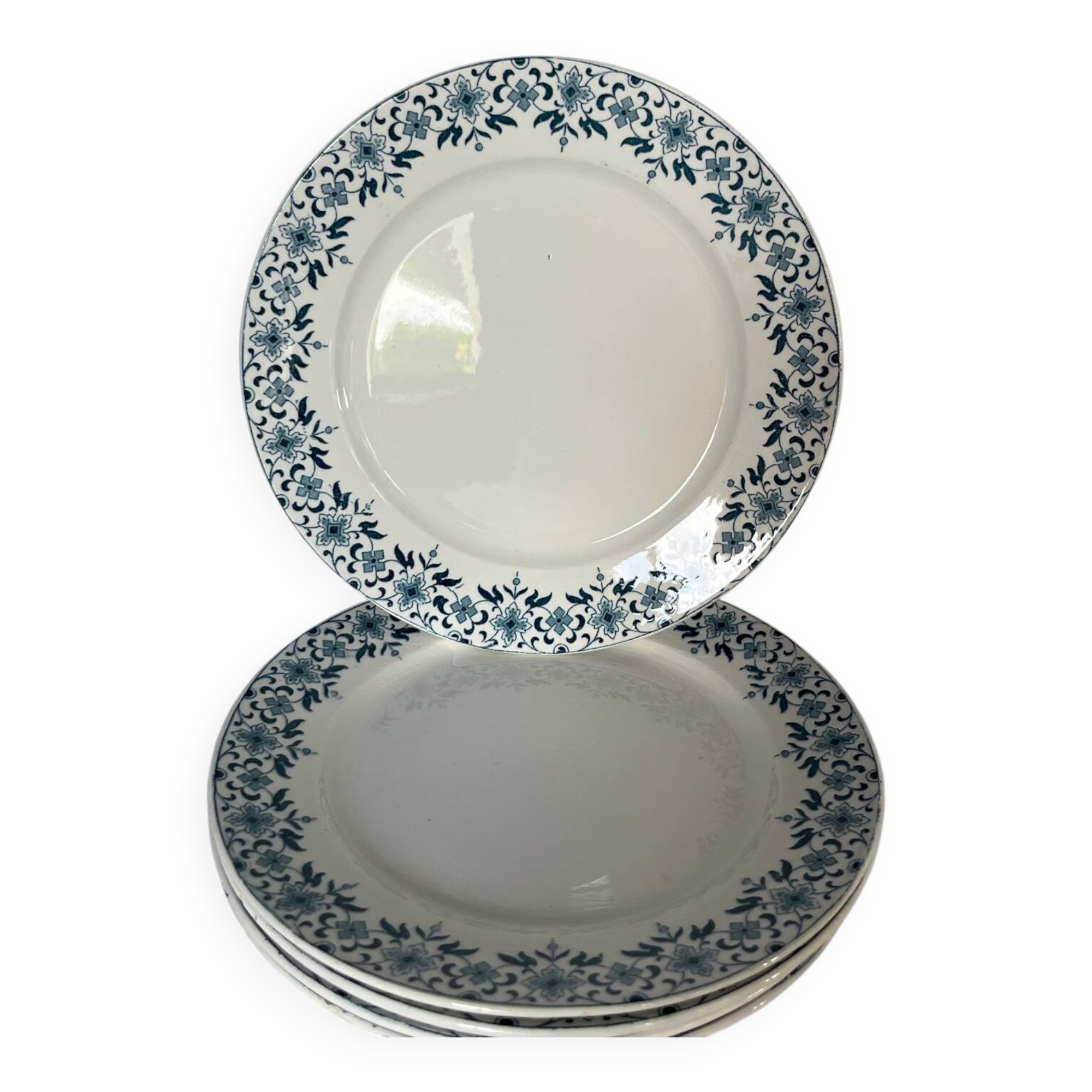 Sarreguemines Digoin dessert plates