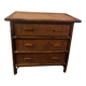 Commode vintage en osier et bambou