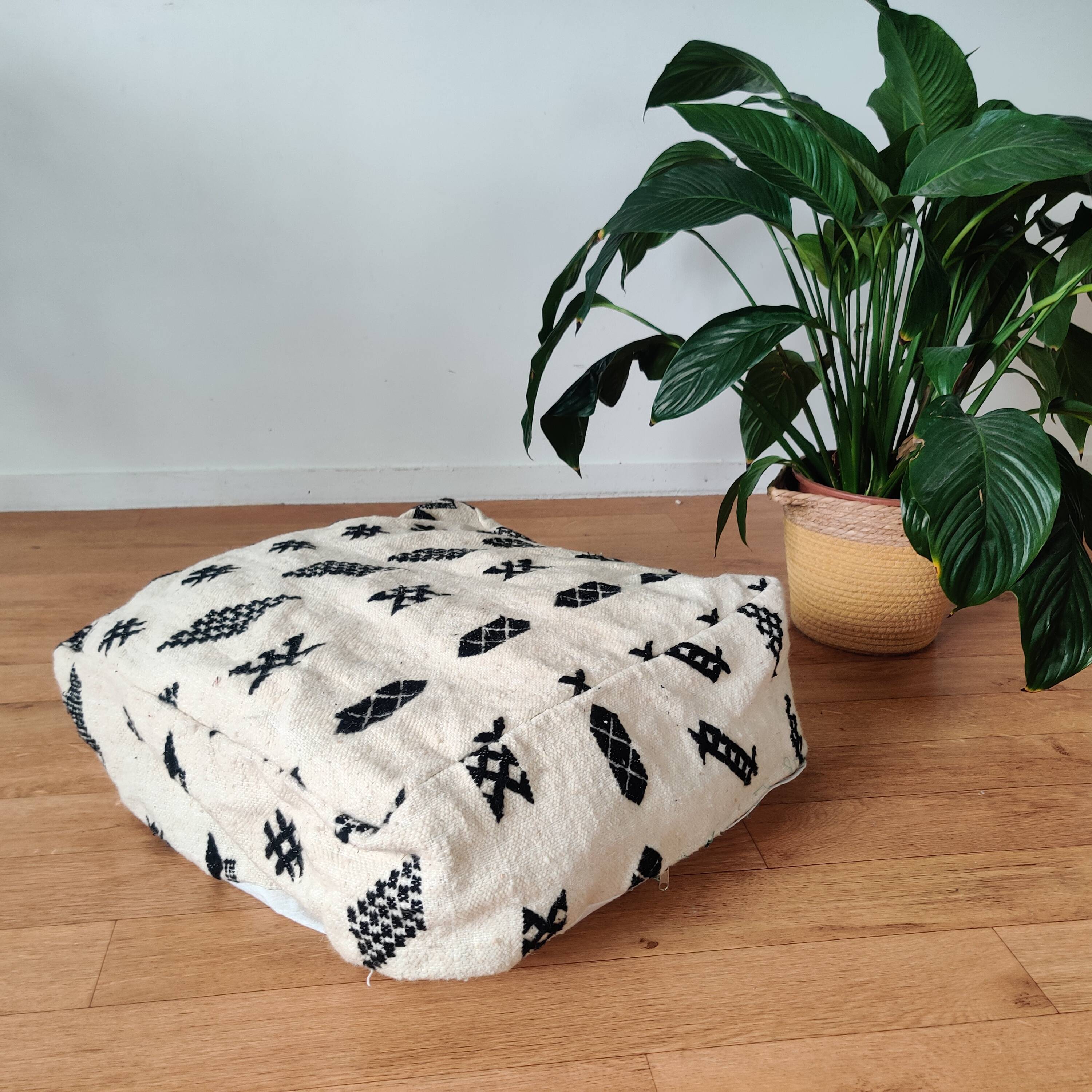 Ethnic Moroccan Berber pouf