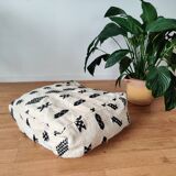 Ethnic Moroccan Berber pouf