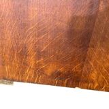 Vintage American desk with roller shutter