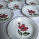Assiette Sarreguemines vintage