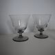 Lot de 4 verres en cristal