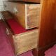 Very beautiful old English cabinet made of solid 19th century mahogany