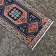 Vintage Anatolian runner rug in wool from the 1950s.