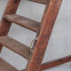 Antique industrial wooden french staircase