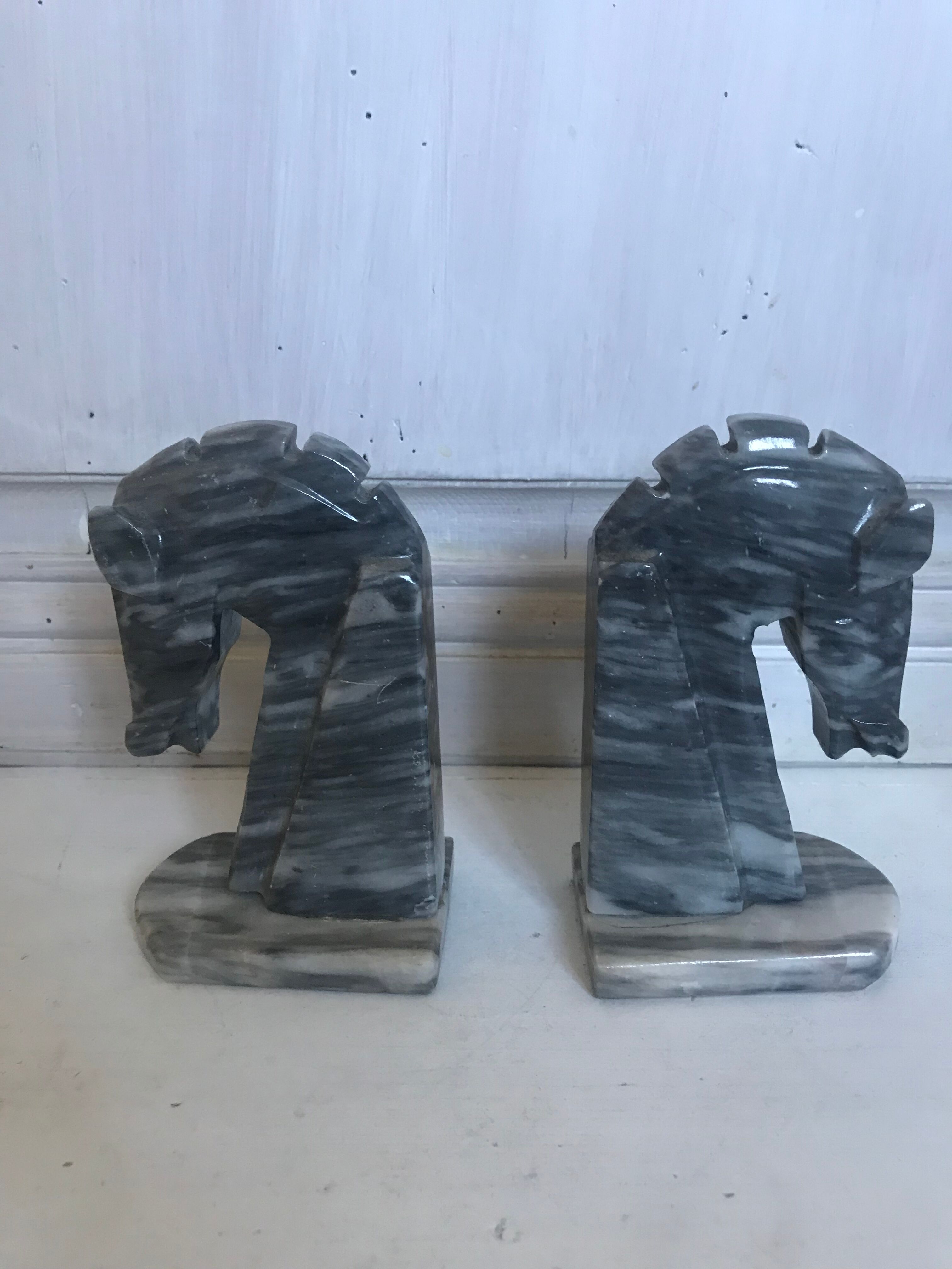 Pair of vintage book clamts