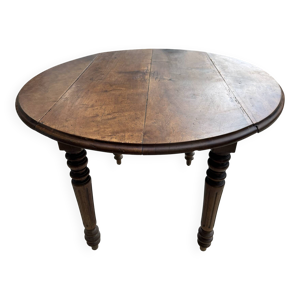 Table de ferme, deux - 19e