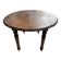 Farm table, two drop-leaves, 19th century, solid walnut.