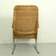 Mid Century Wicker Lounge Chair by Dirk van Sliedregt for Jonker Brothers, 1960s