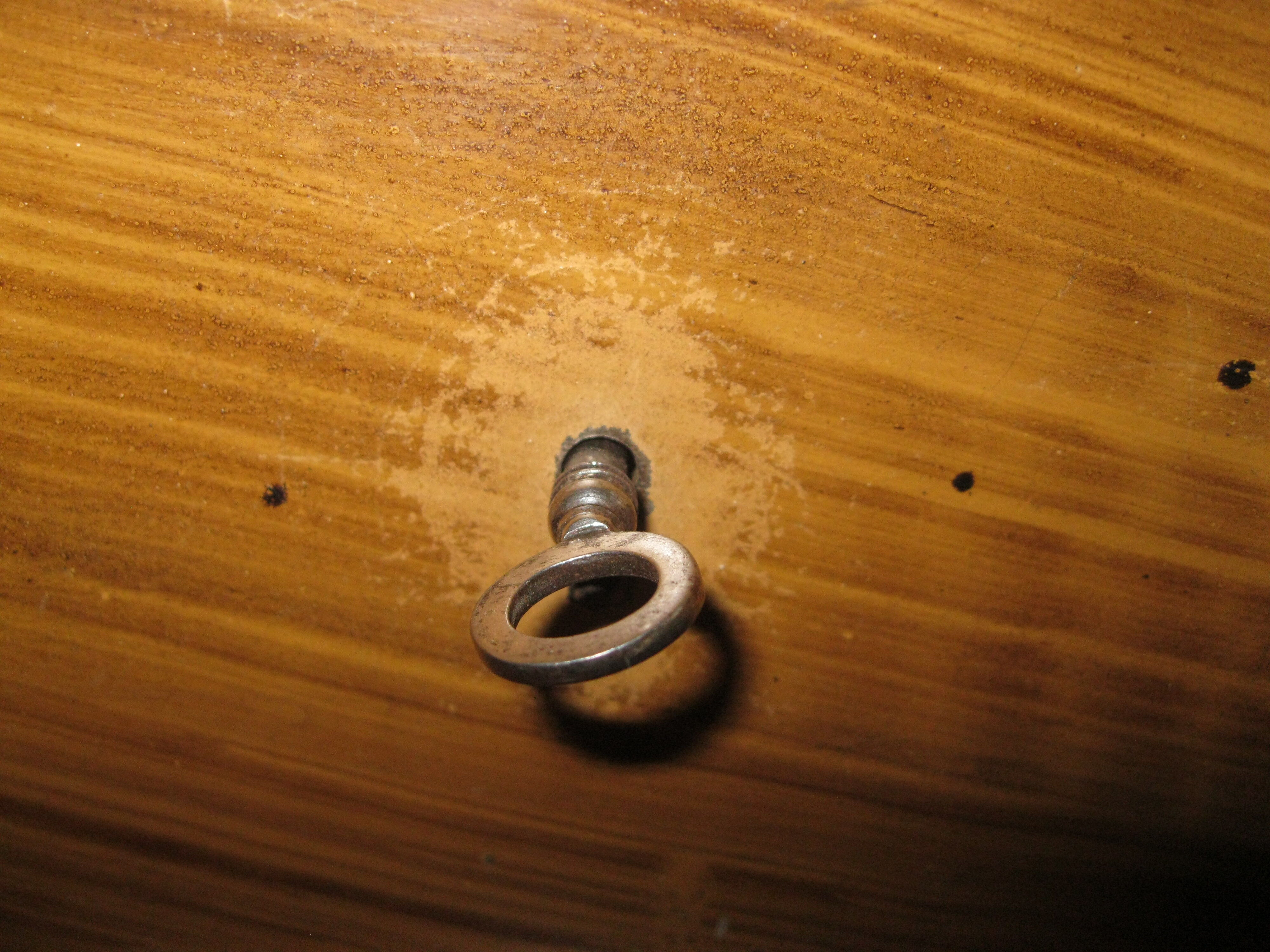 Box safe hard metal imitation wood
