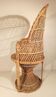 Fauteuil "Emmanuelle" en rotin pour enfant