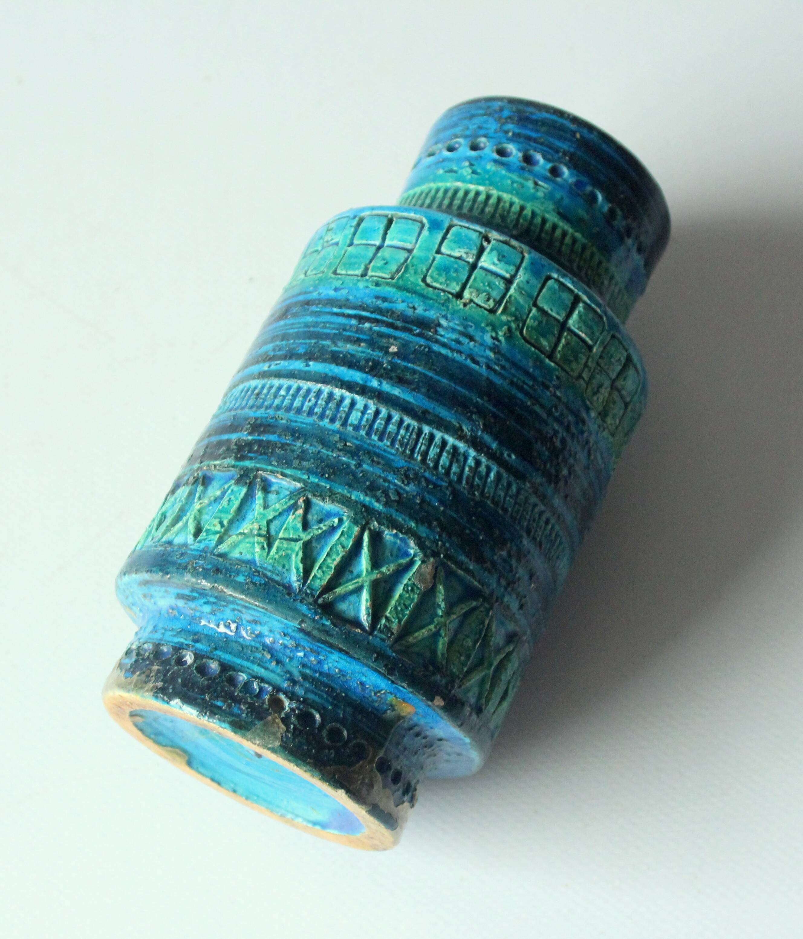 Bitossi vase designed by Aldo Londi - marked - vintage