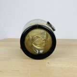 Vintage smoked bubbled glass pitcher