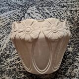 Vintage Art Nouveau ceramic with floral decoration.