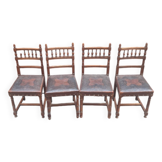 Lot de 4 chaises