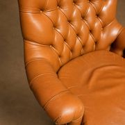 Fauteuil capitonné Poltrona Frau circé 1990