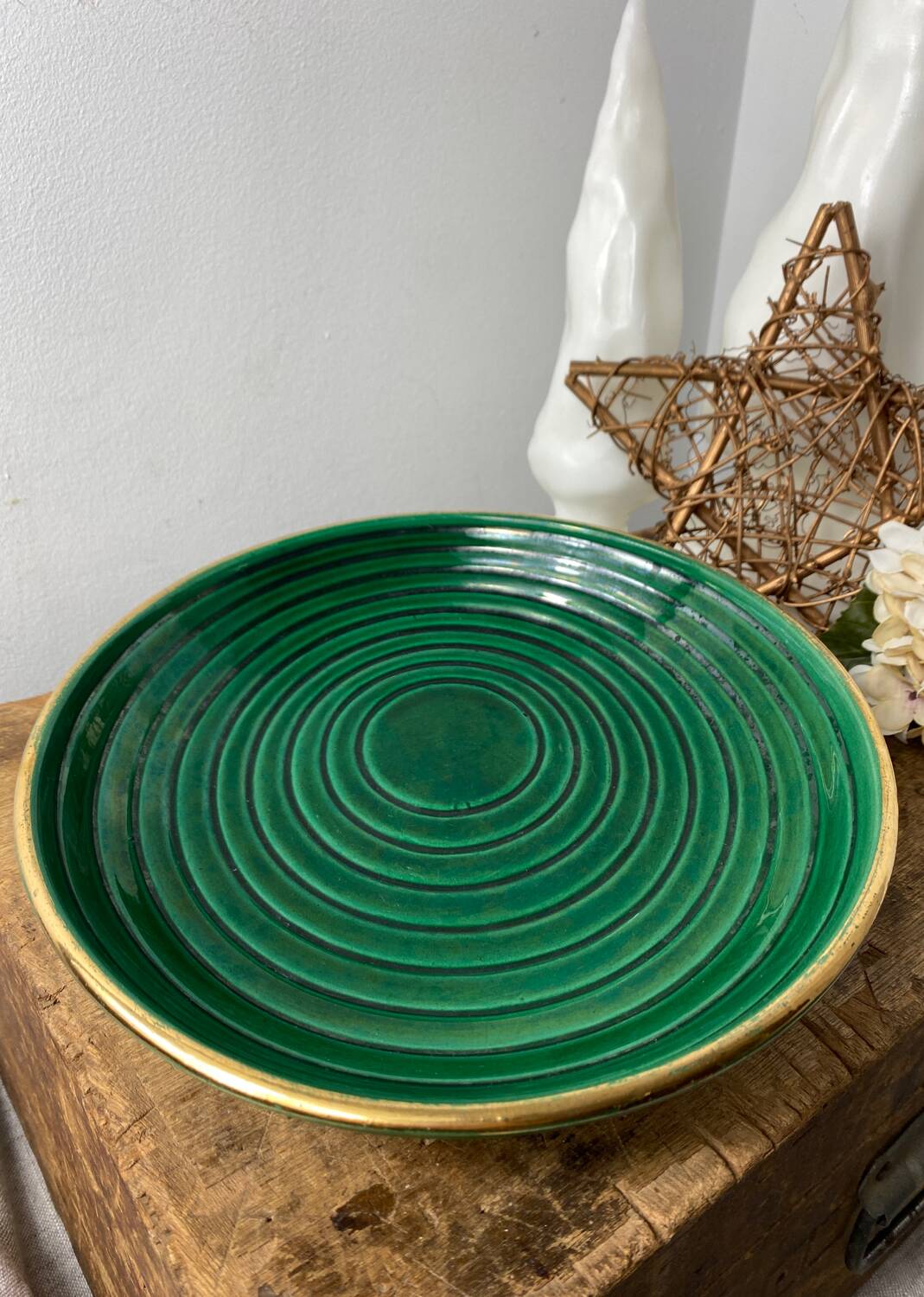Art Deco ceramic dish