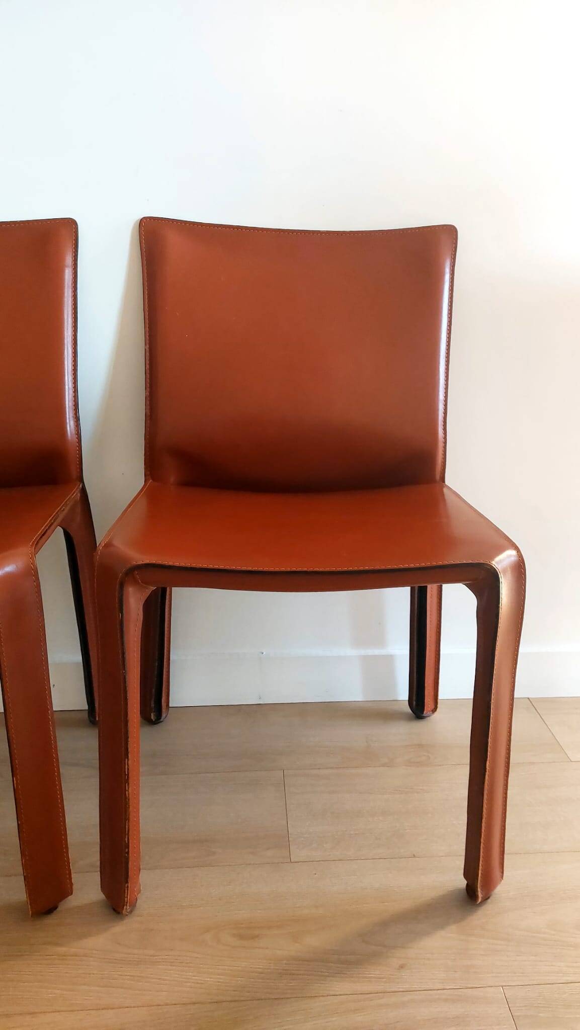 Set of 4 CAB 412 chairs by Mario Bellini - Cassina