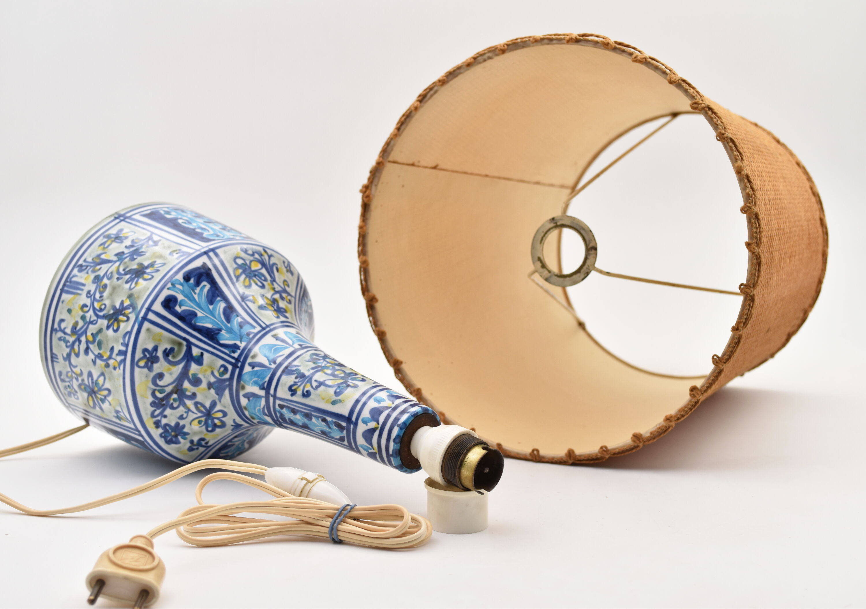 Ceramic lamp Paul Owain Keraluc 1960