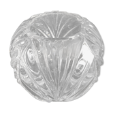 Ball vase in crystal