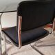 Série de 4 chaises B32 Marcel Breuer en velours côtelé noir