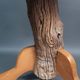 Brutalist teak stool or side table, 13 kg, 2 available D344 /1/