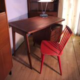 1950 foot compass desk and Scandinavian chair