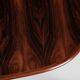 Midcentury Danish oval dining table in rosewood 1960s - with 2 extensions