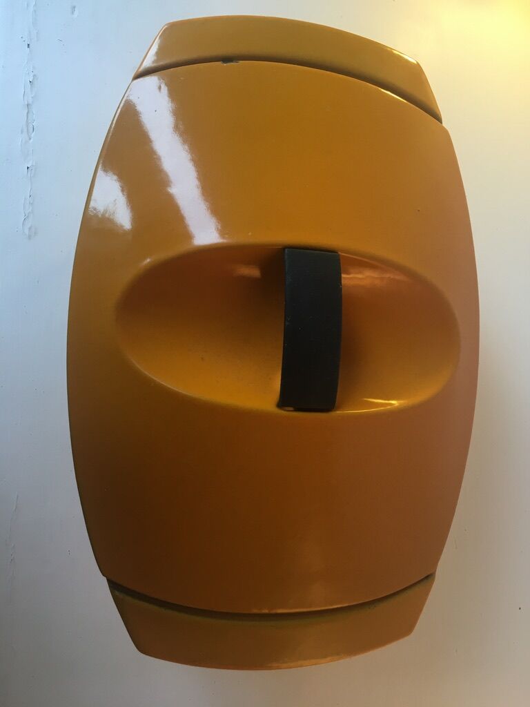 Cocotte orange Le Creuset "La Coquelle" by Raymond Loewy