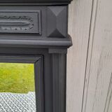 Beveled trumeau mirror