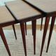 Vintage Danish nesting tables in teak.