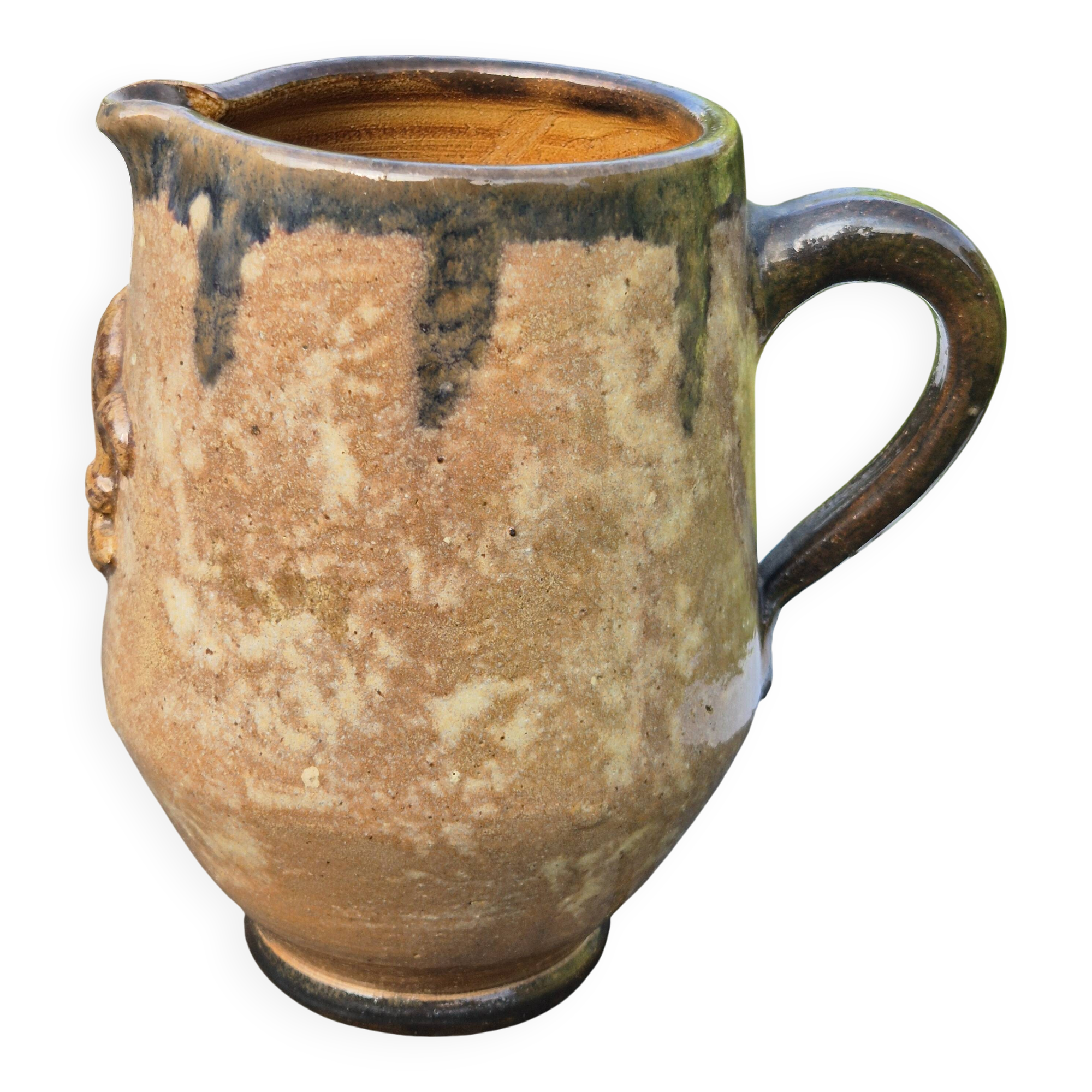 Vintage Stoneware Jug – Signed Losson