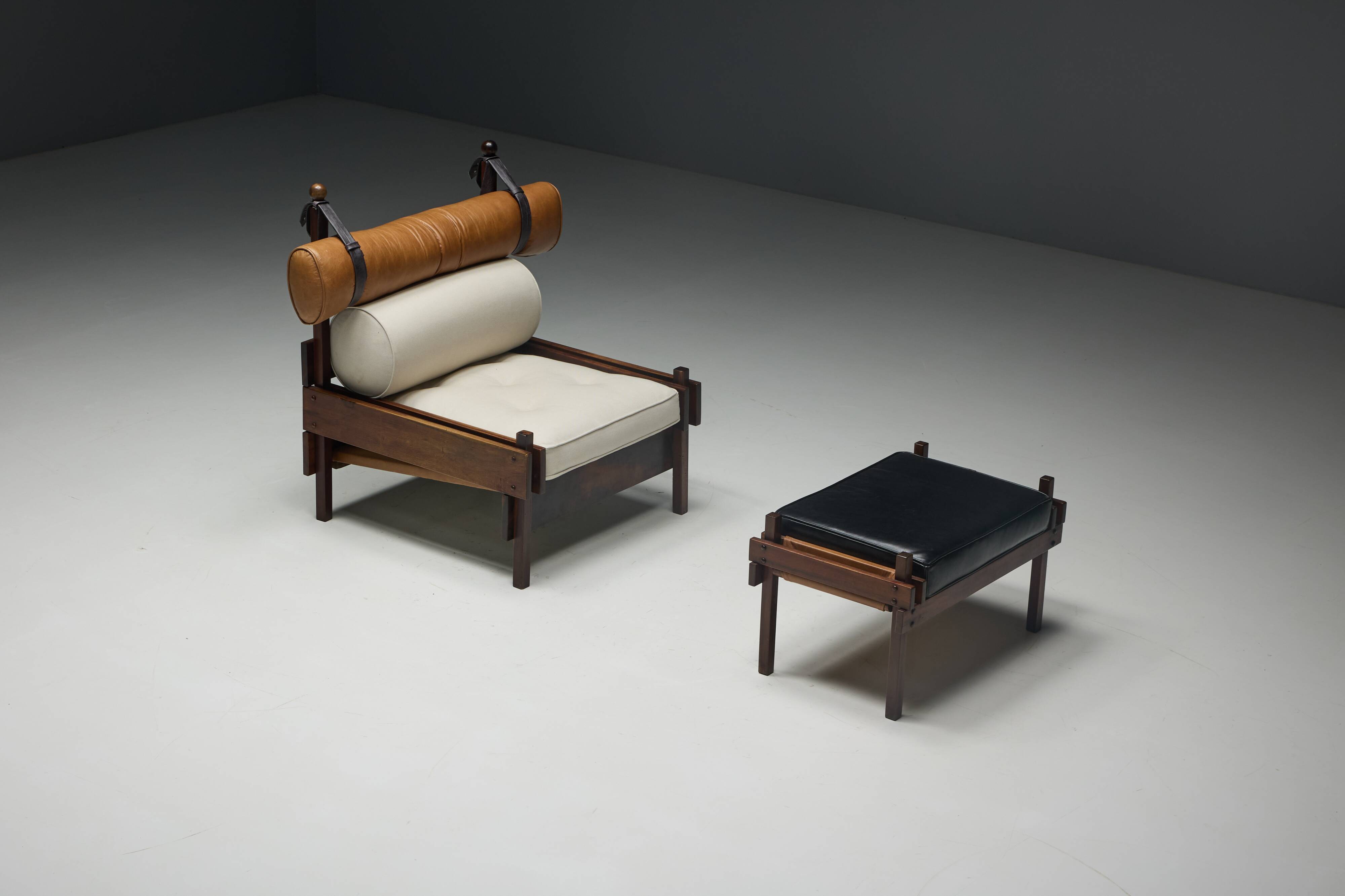 Fauteuil « Tonico » de Sergio Rodrigues, Brésil, 1965