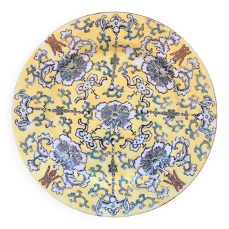 Chinese cloisonné plate