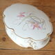 Biscuit candy box from Limoges - The star - hand-enhanced
