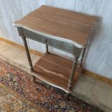 Sewing table/ Gold side table