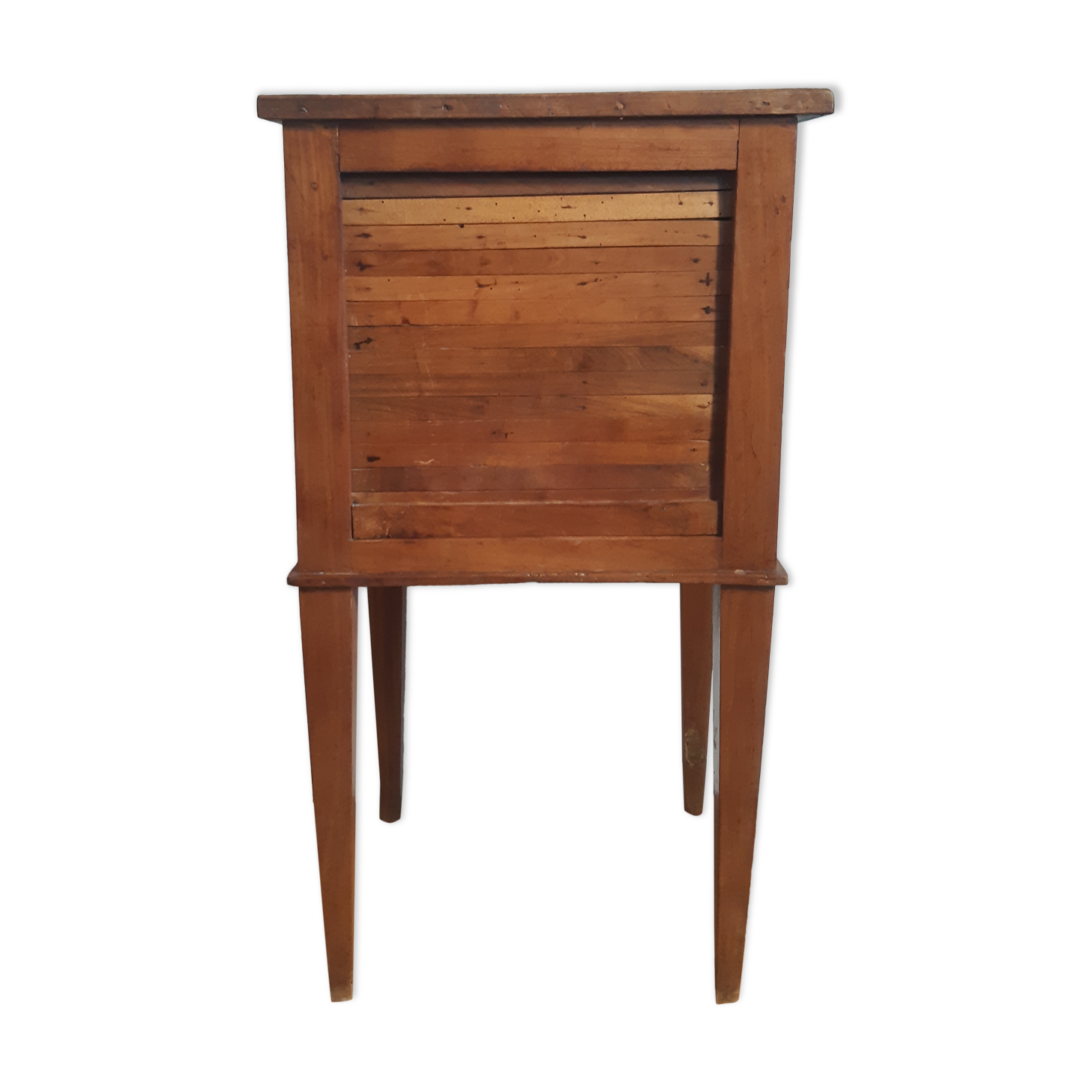 Directoire style curtain bedside table