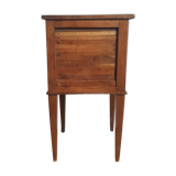 Directoire style curtain bedside table