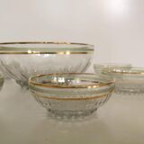 Vintage fruit salad service