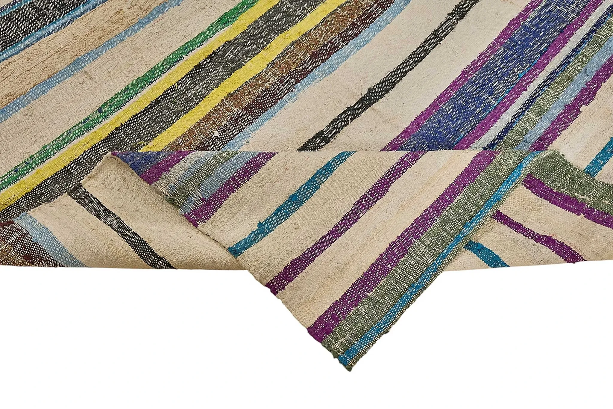 Turkish Handwoven Flatweave Chaput Kilim 180 cm x 268 cm