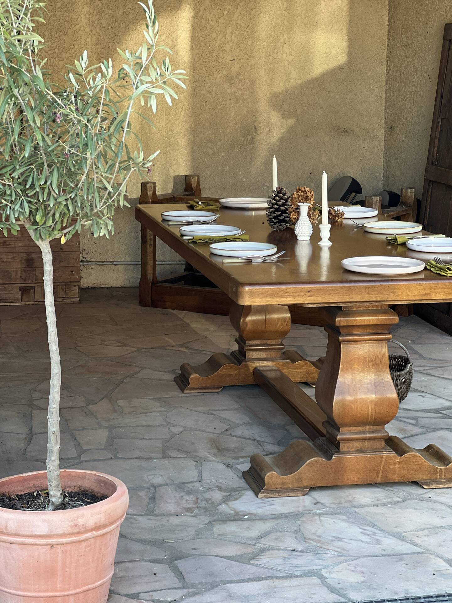 Monastery table - farmhouse table