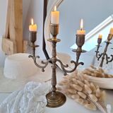 Vintage brass candlestick