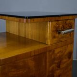 1942s set of bedside tables by Jindrich Halabala, Czechoslovakia